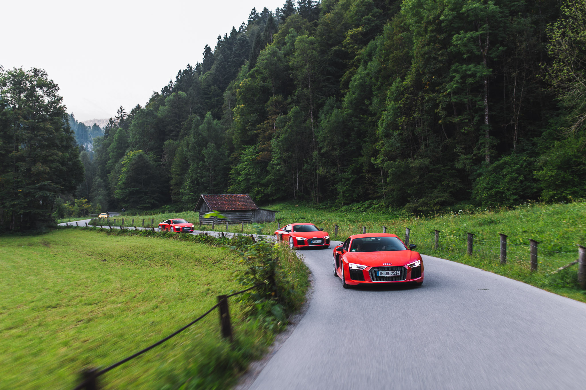 Audi tour experience – Alpentour R8