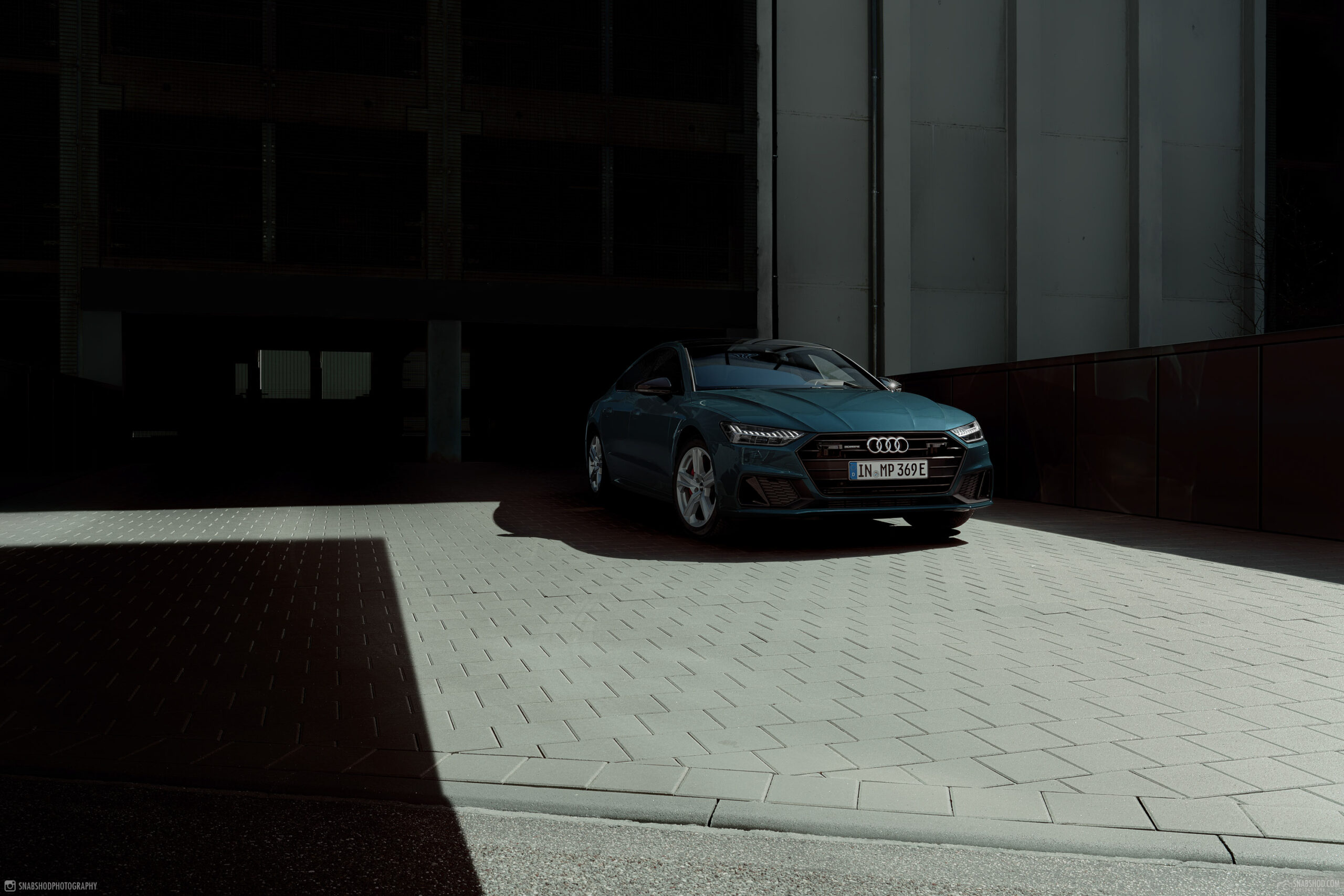 Audi A7 TFSIe Avalongruen