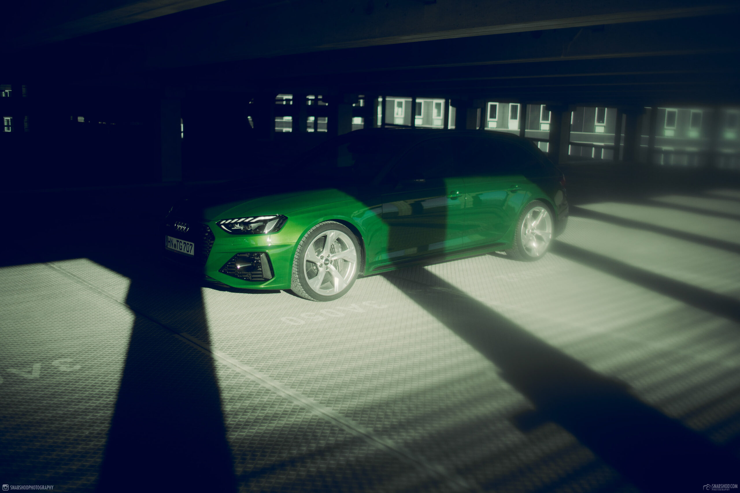 Audi RS4 Avant Sonomagrün