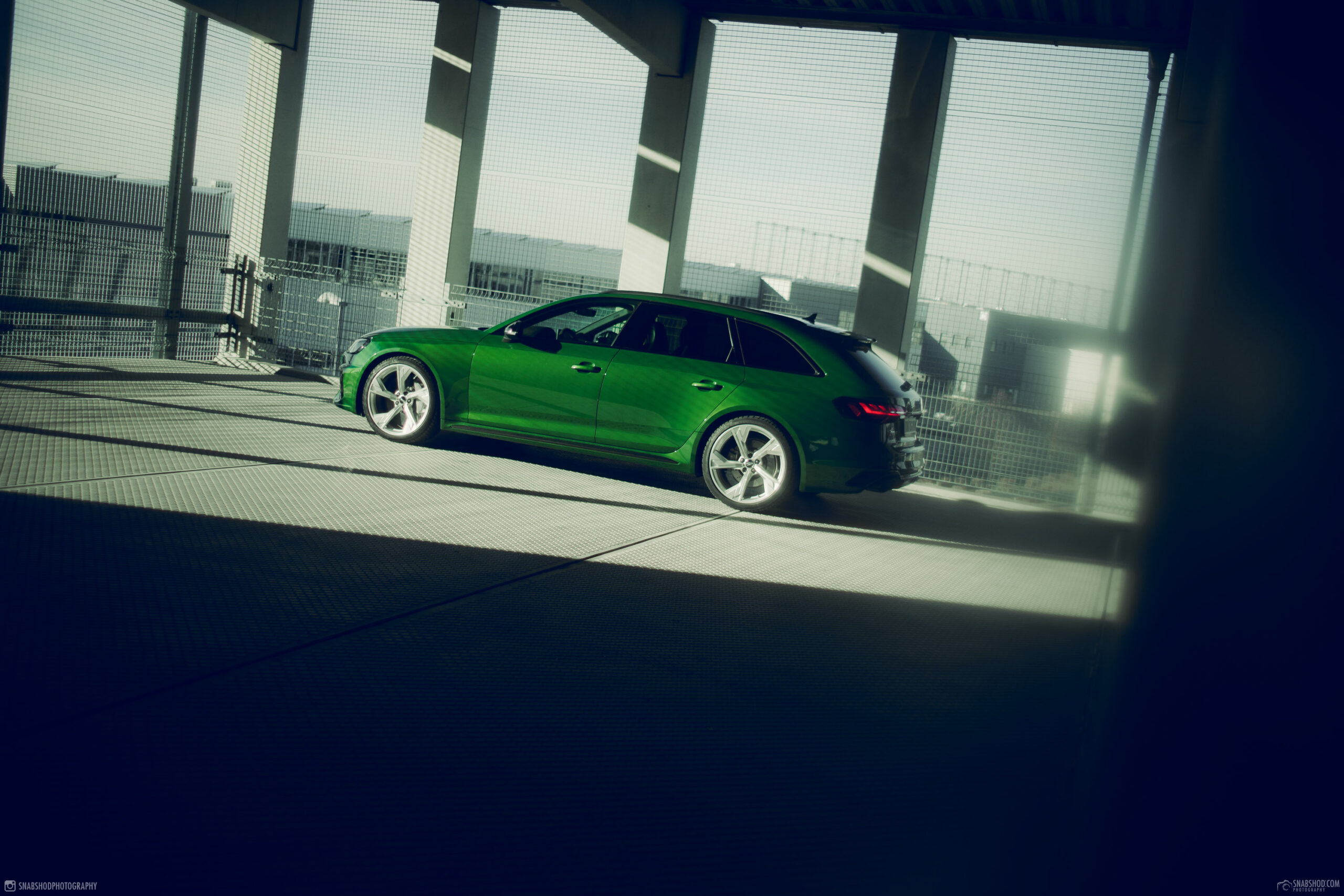 Audi RS4 Avant Sonomagrün