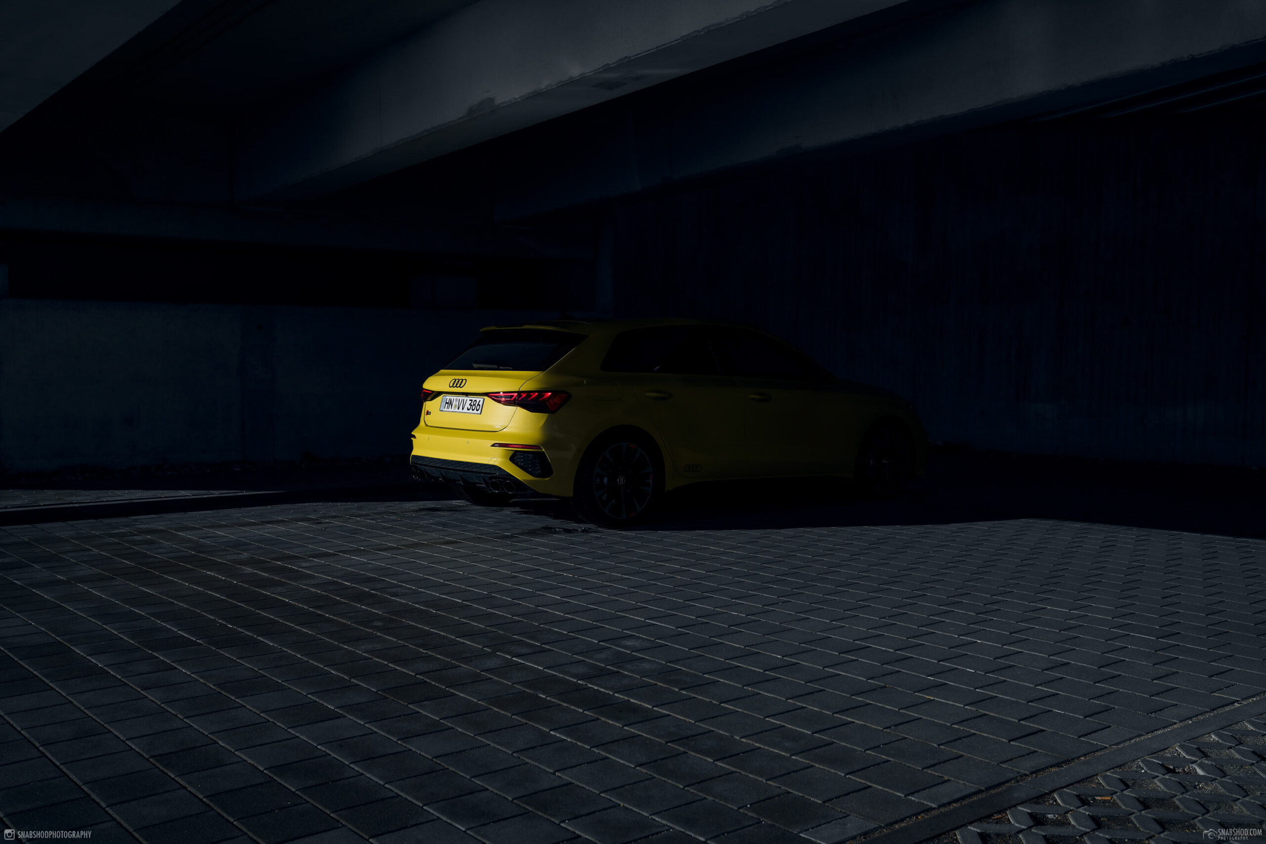 Audi S3 Sportback Pythongelb