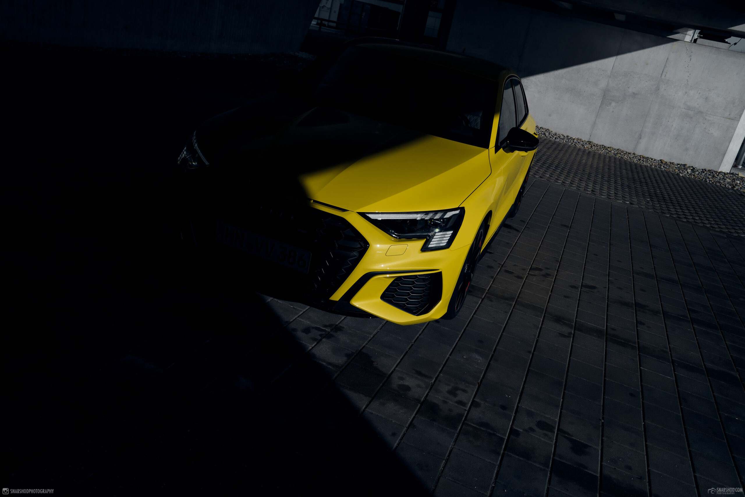 Audi S3 Sportback Pythongelb