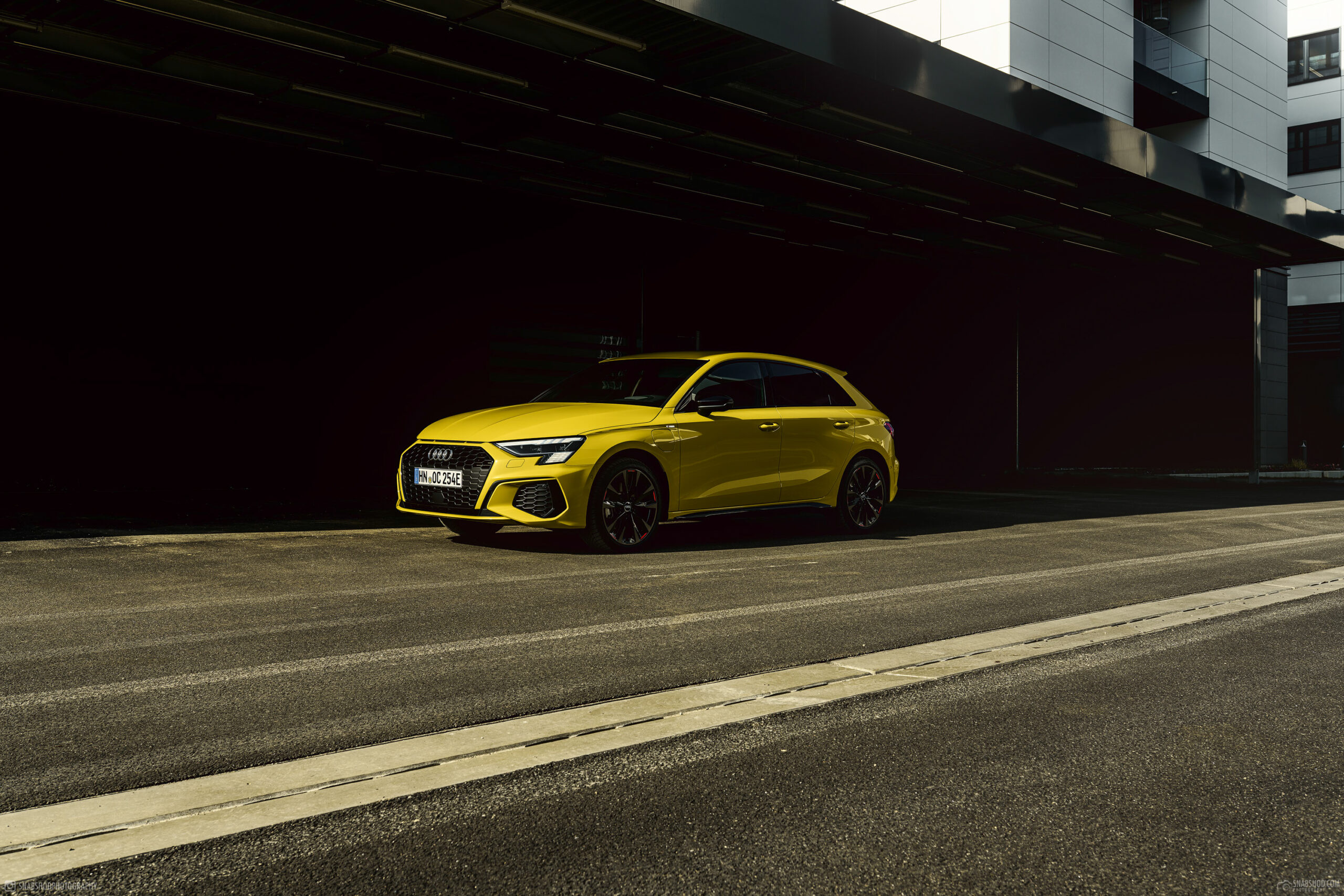 Audi A3 Sportback TFSIe Pythongelb