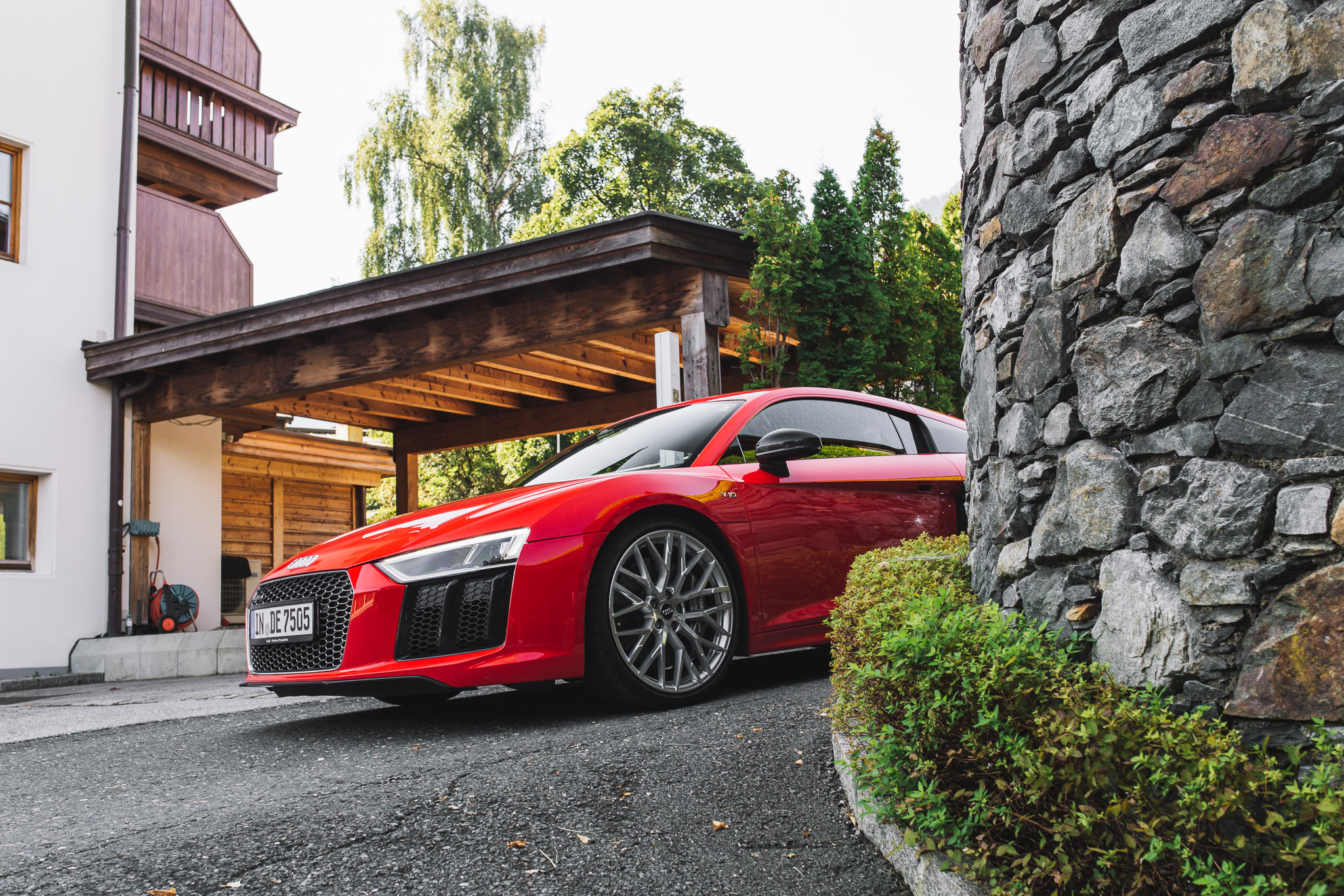 Audi tour experience – Alpentour R8