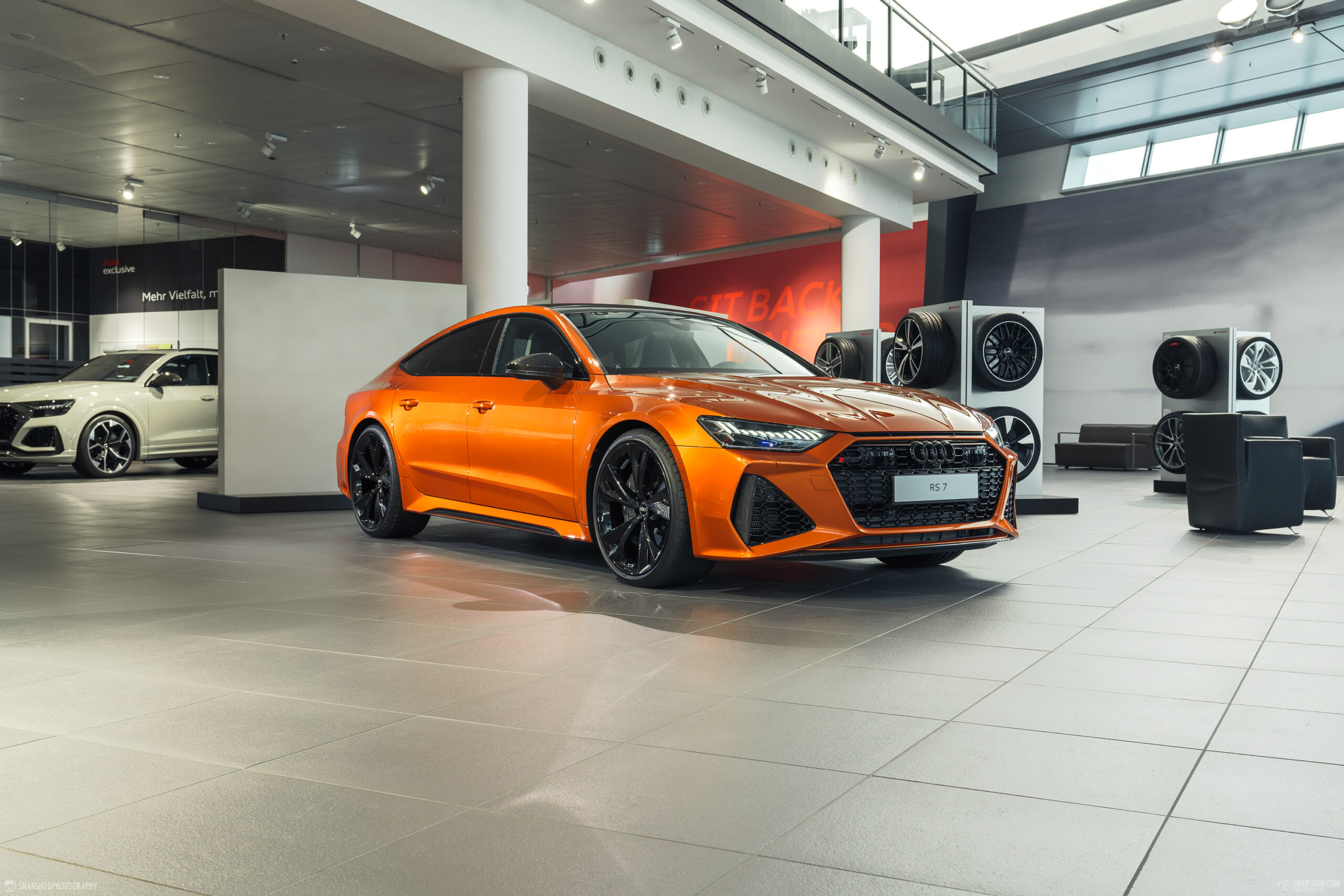 Audi RS7 Sportback orange flame