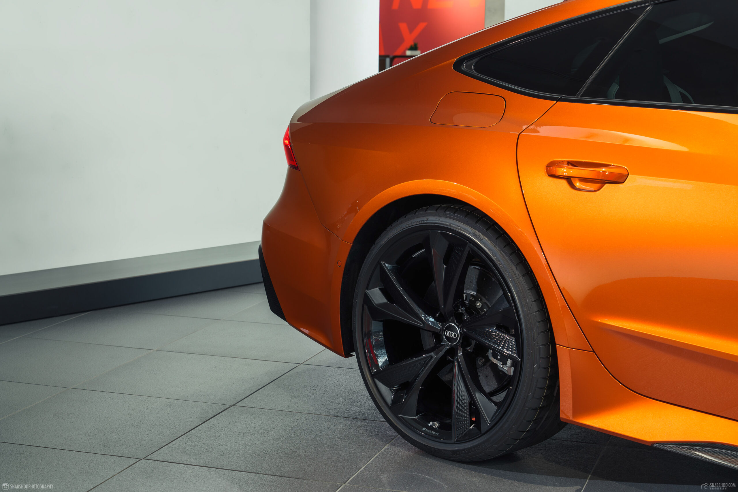 Audi RS7 Sportback orange flame