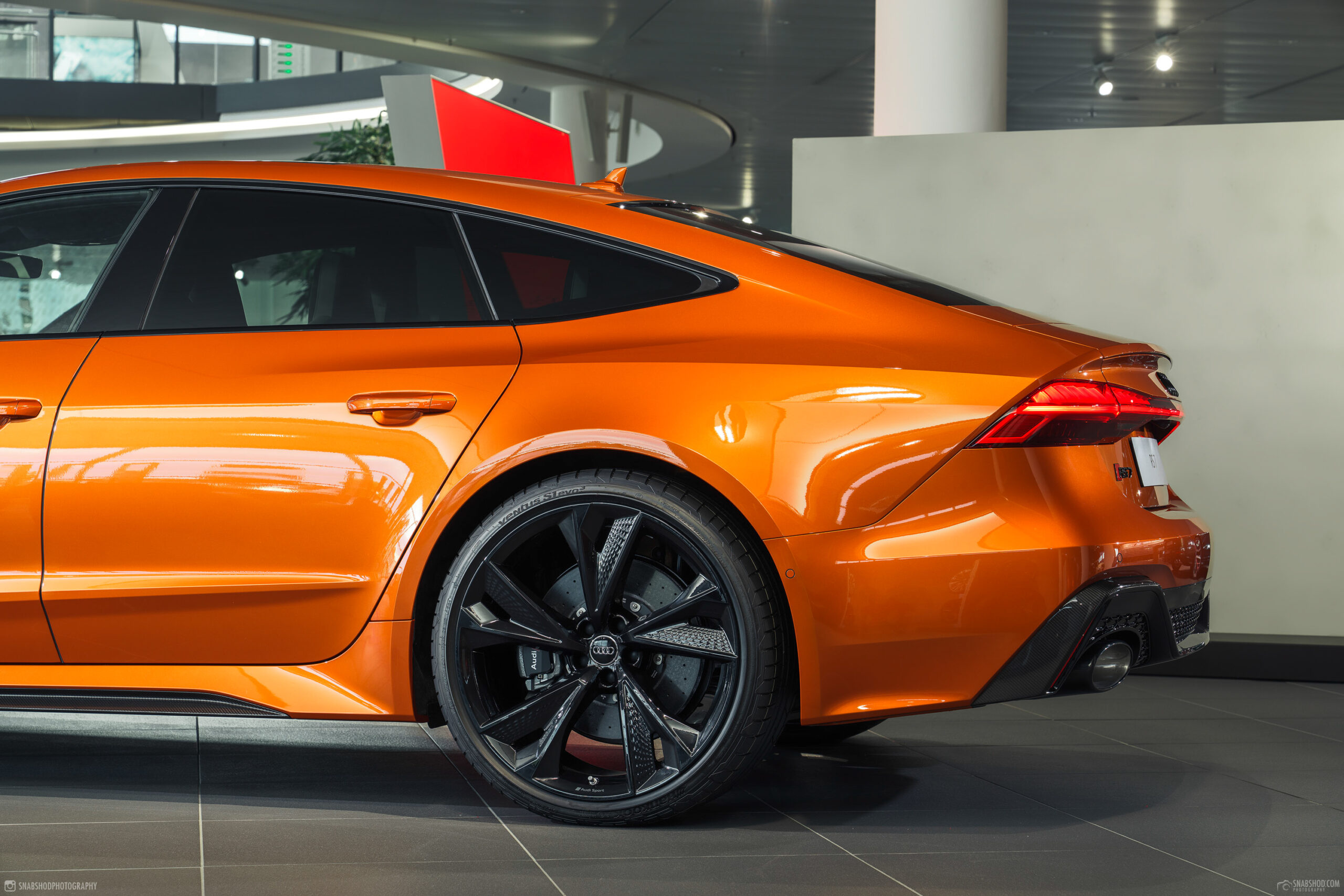 Audi RS7 Sportback orange flame