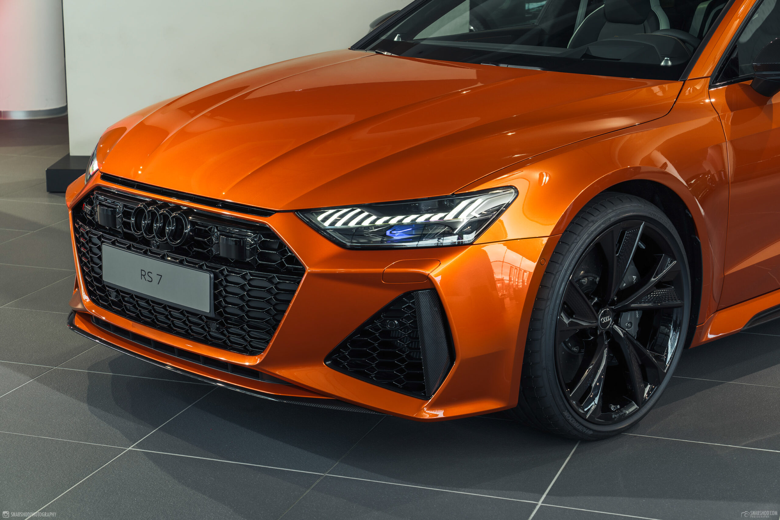 Audi RS7 Sportback orange flame