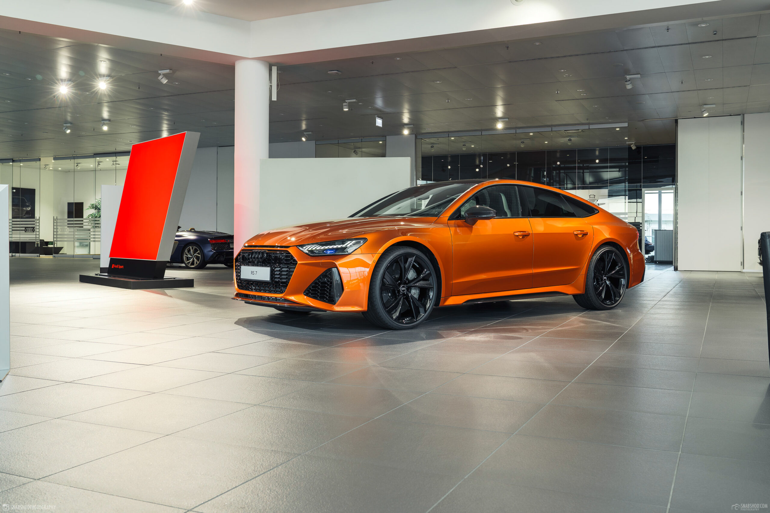 Audi RS7 Sportback orange flame