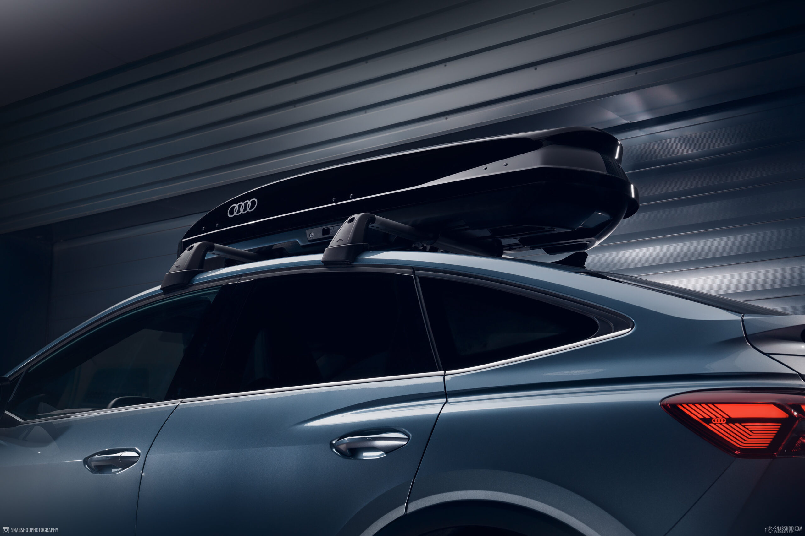 Audi Q4 Sportback mit Dachbox