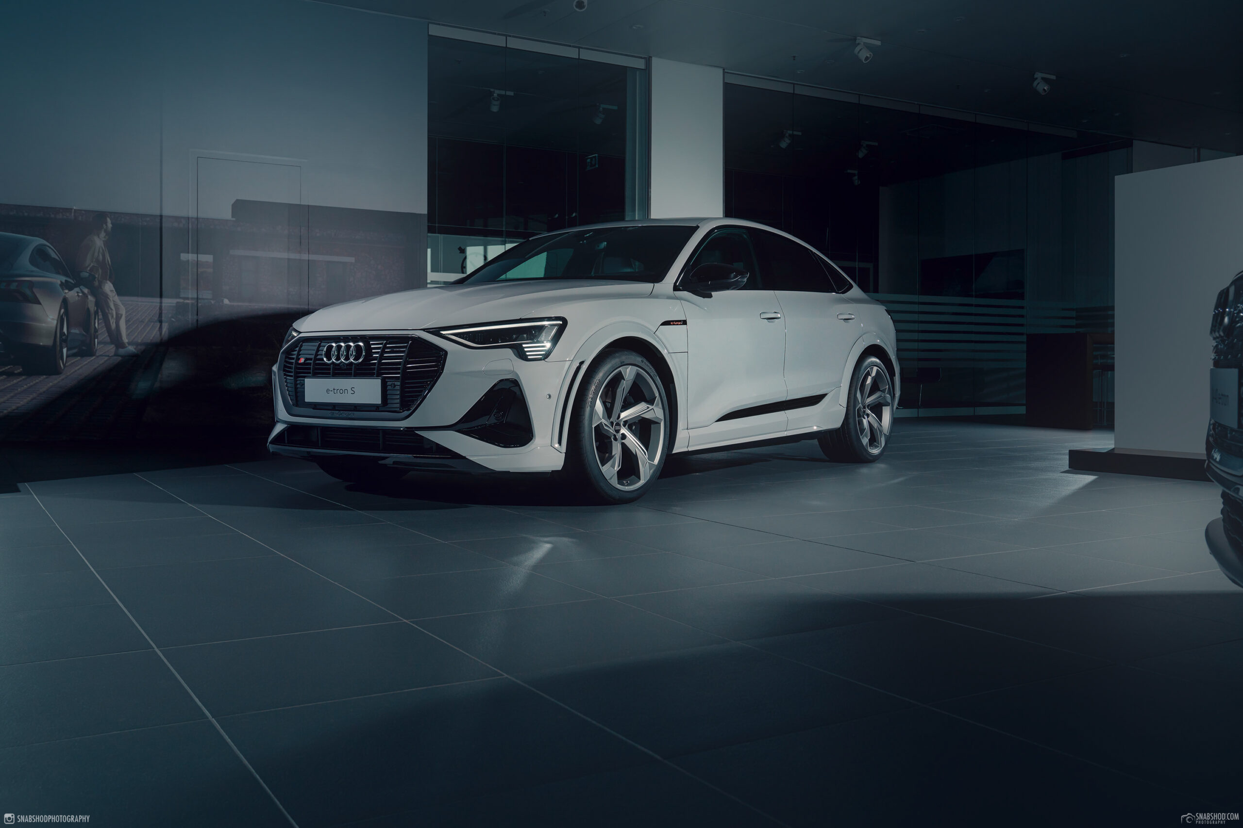 Audi e-tron S Sportback Signalgrau