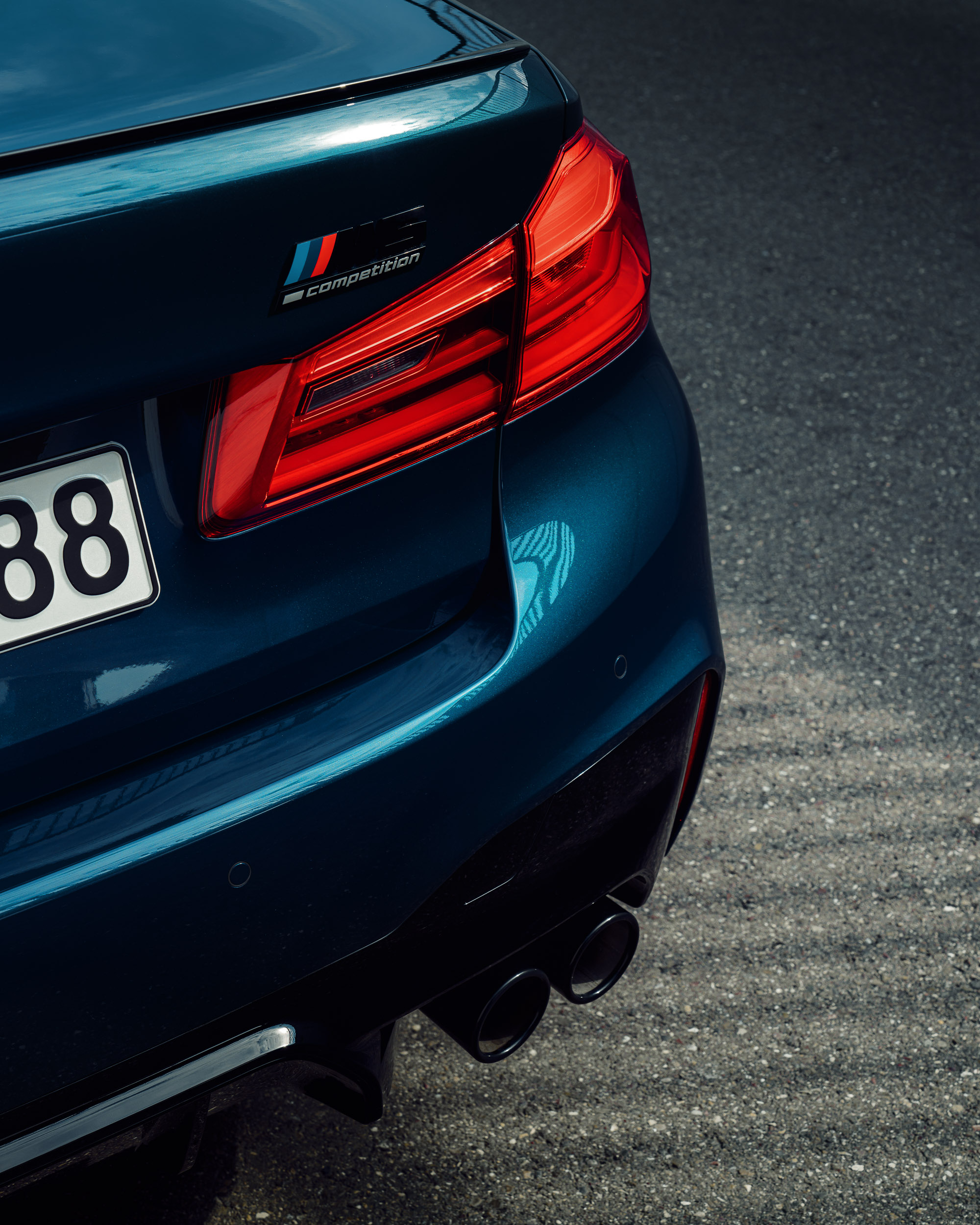 BMW M5 Competition Aegaeischblau