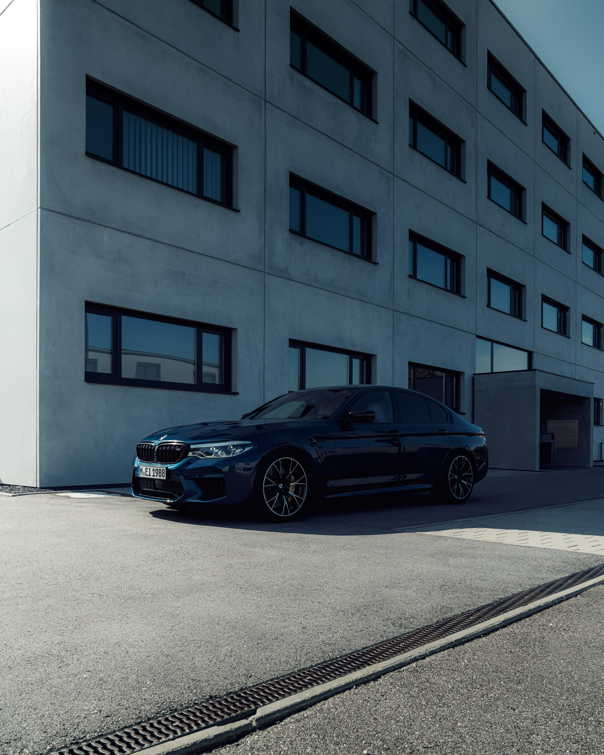 BMW M5 Competition Aegaeischblau