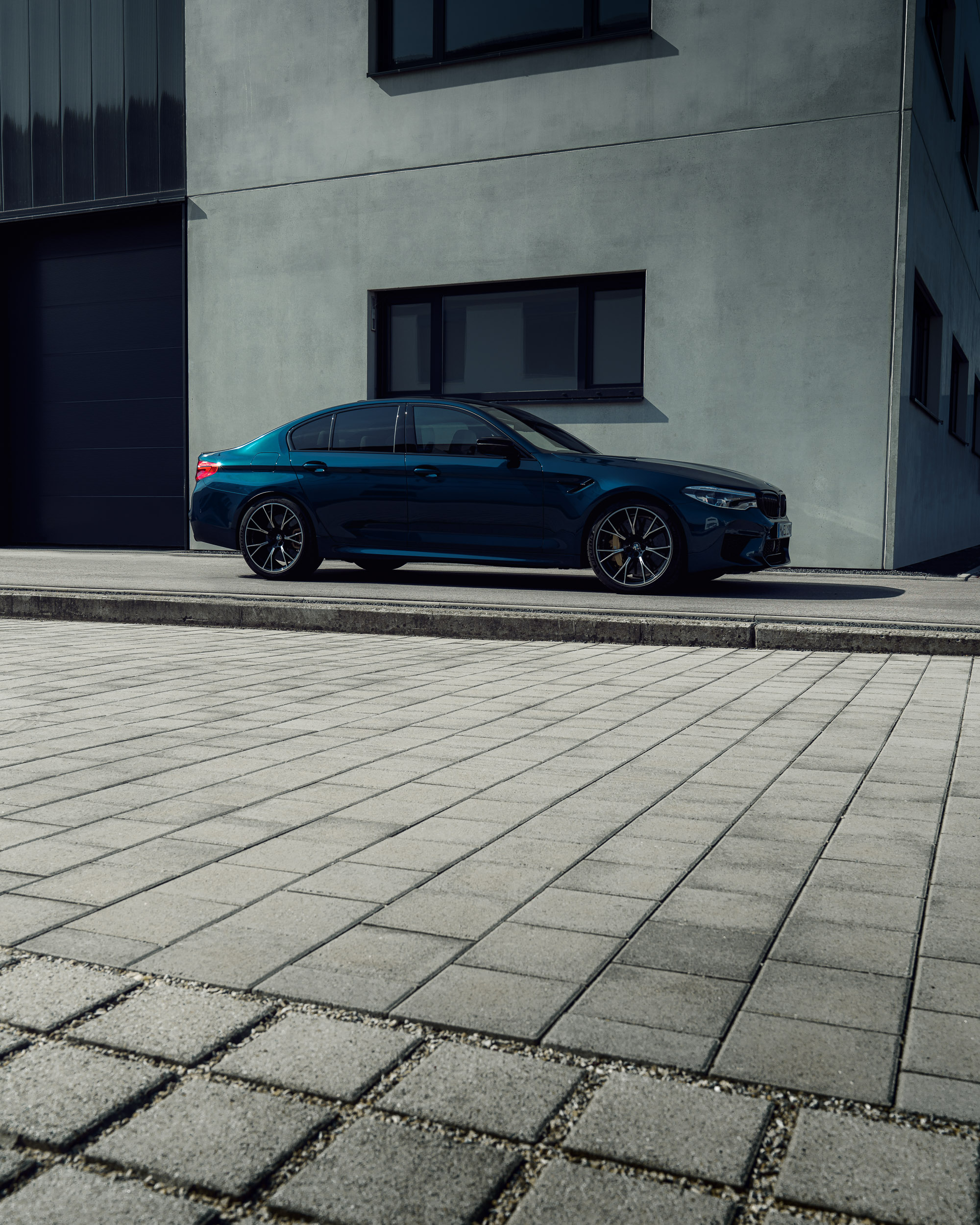 BMW M5 Competition Aegaeischblau