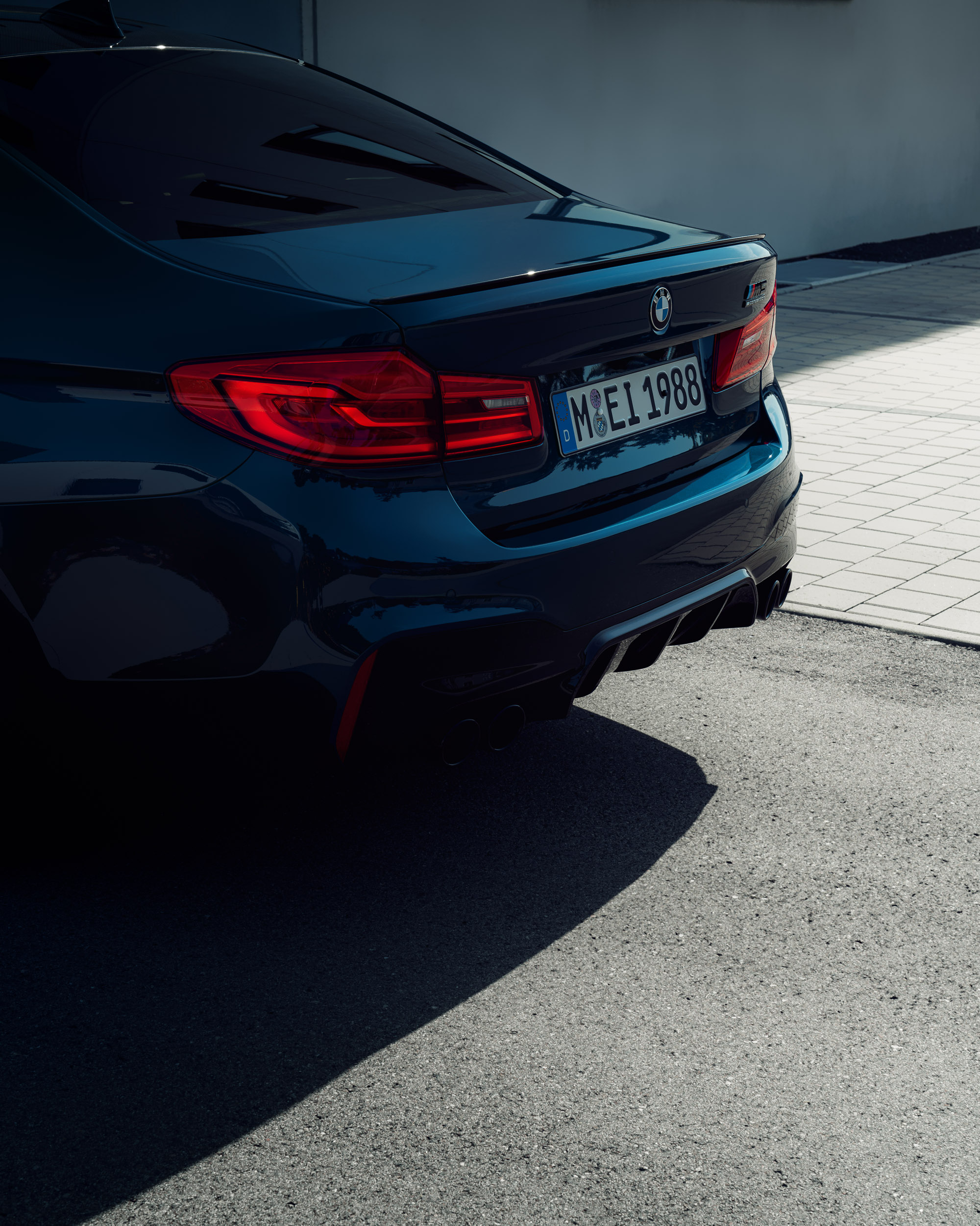 BMW M5 Competition Aegaeischblau