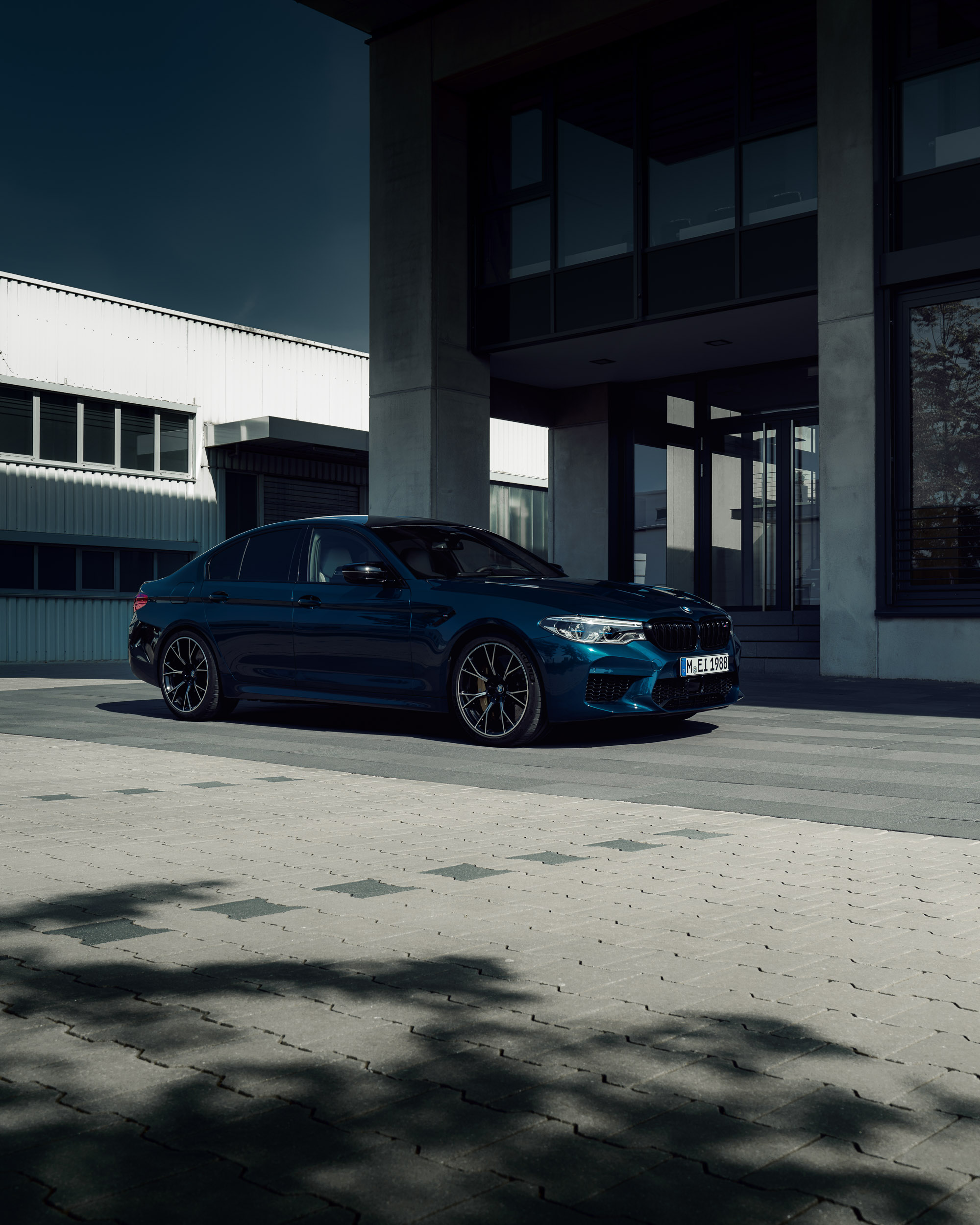 BMW M5 Competition Aegaeischblau