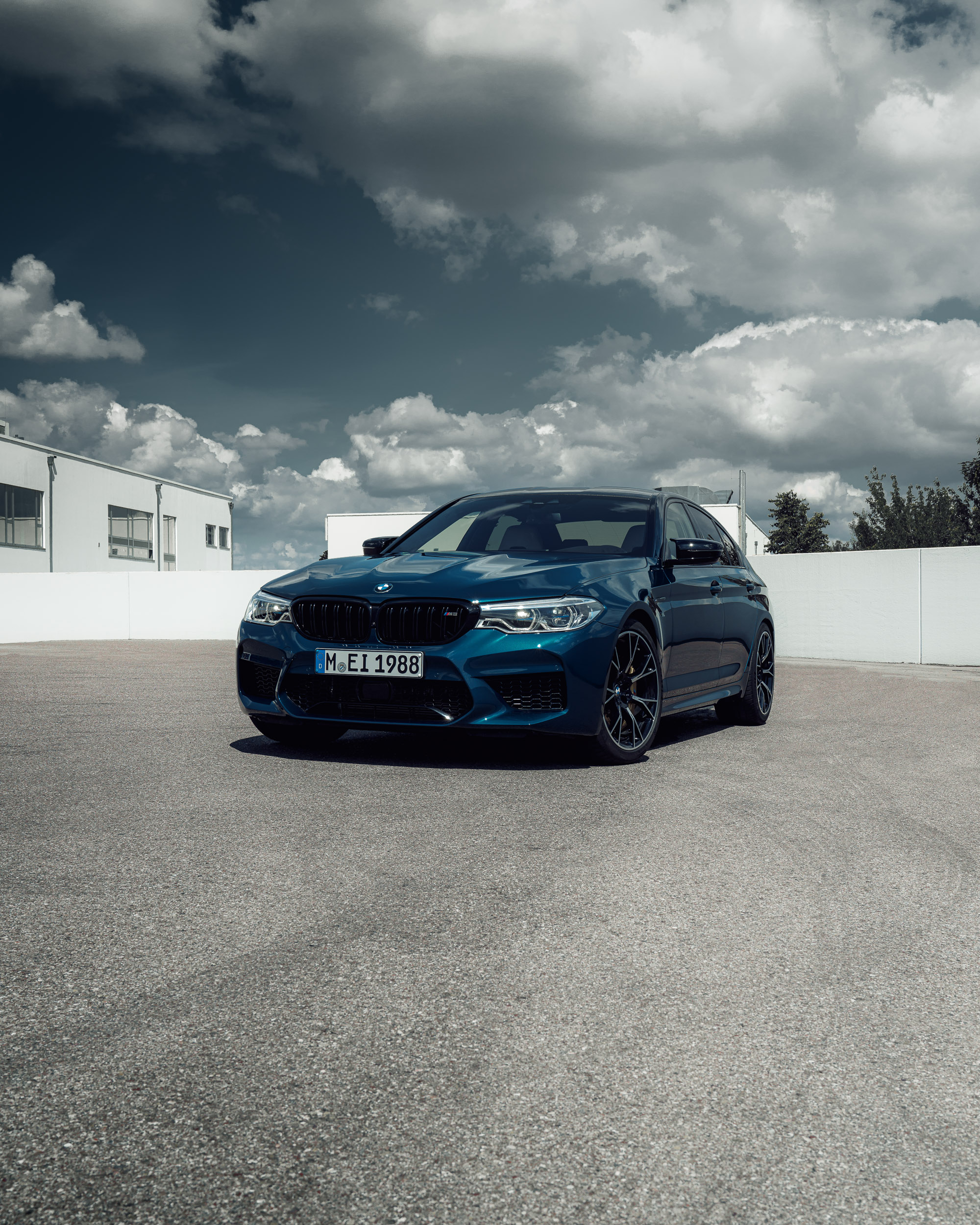 BMW M5 Competition Aegaeischblau