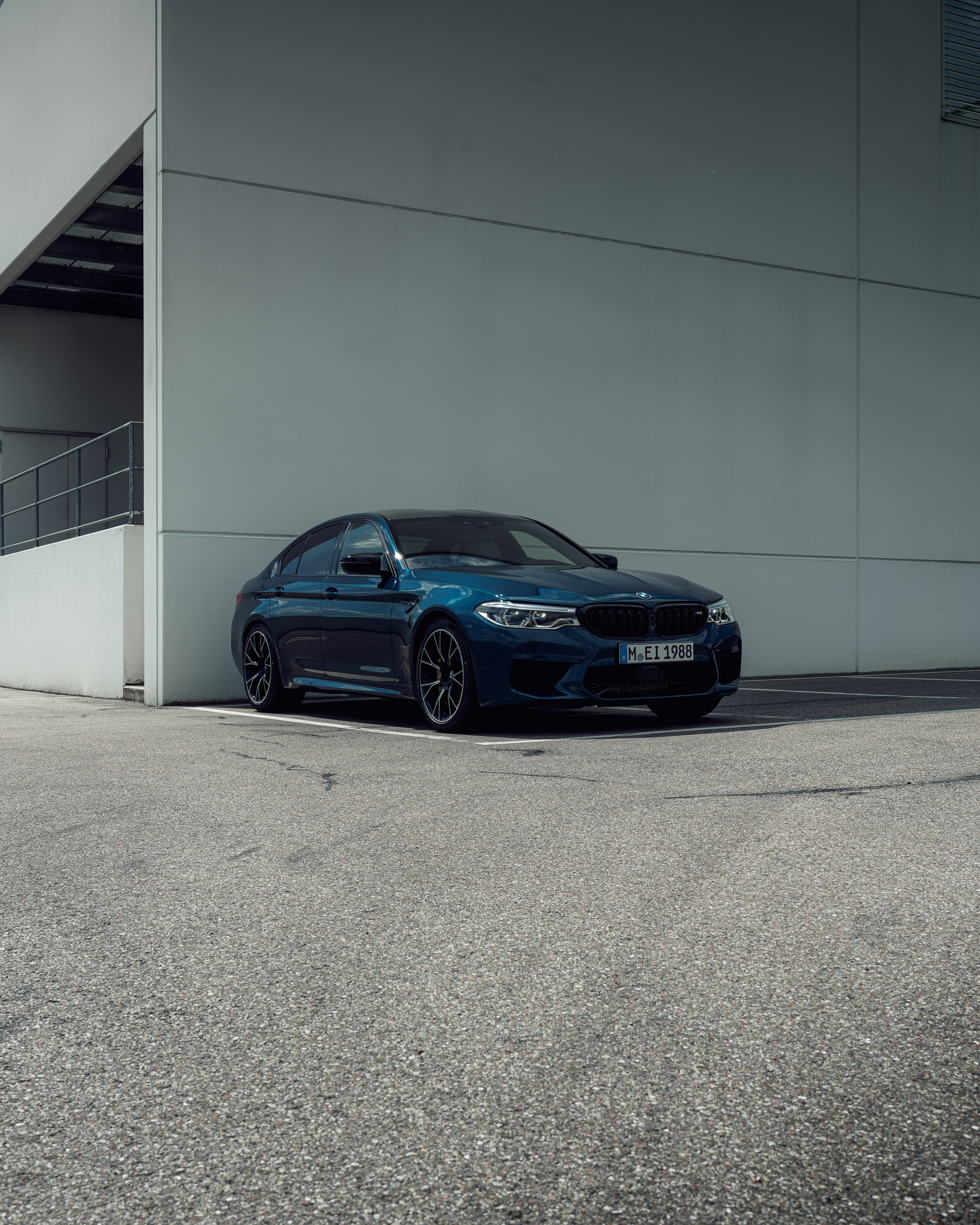 BMW M5 Competition Aegaeischblau