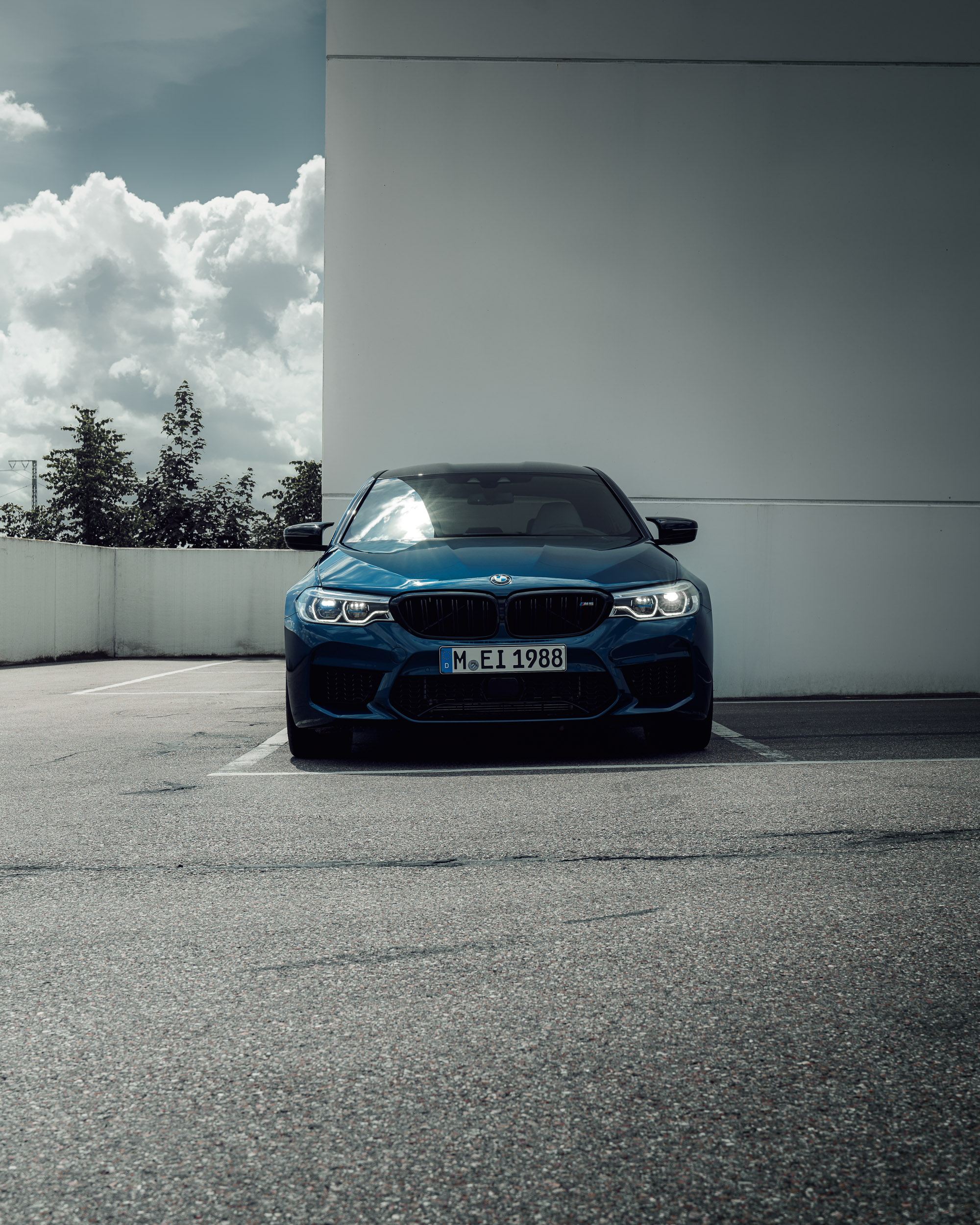 BMW M5 Competition Aegaeischblau