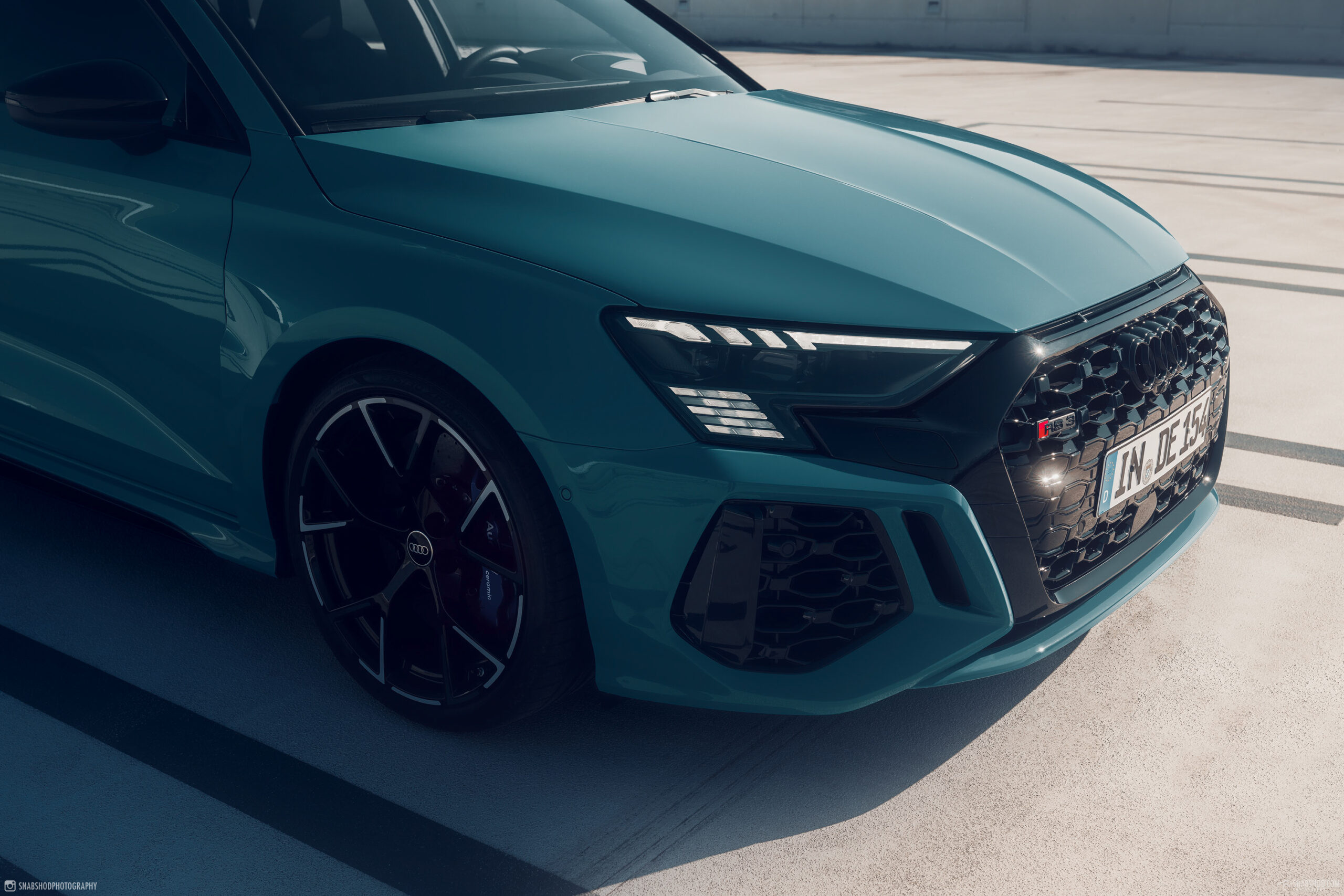 Audi RS3 Sportback Avalongruen