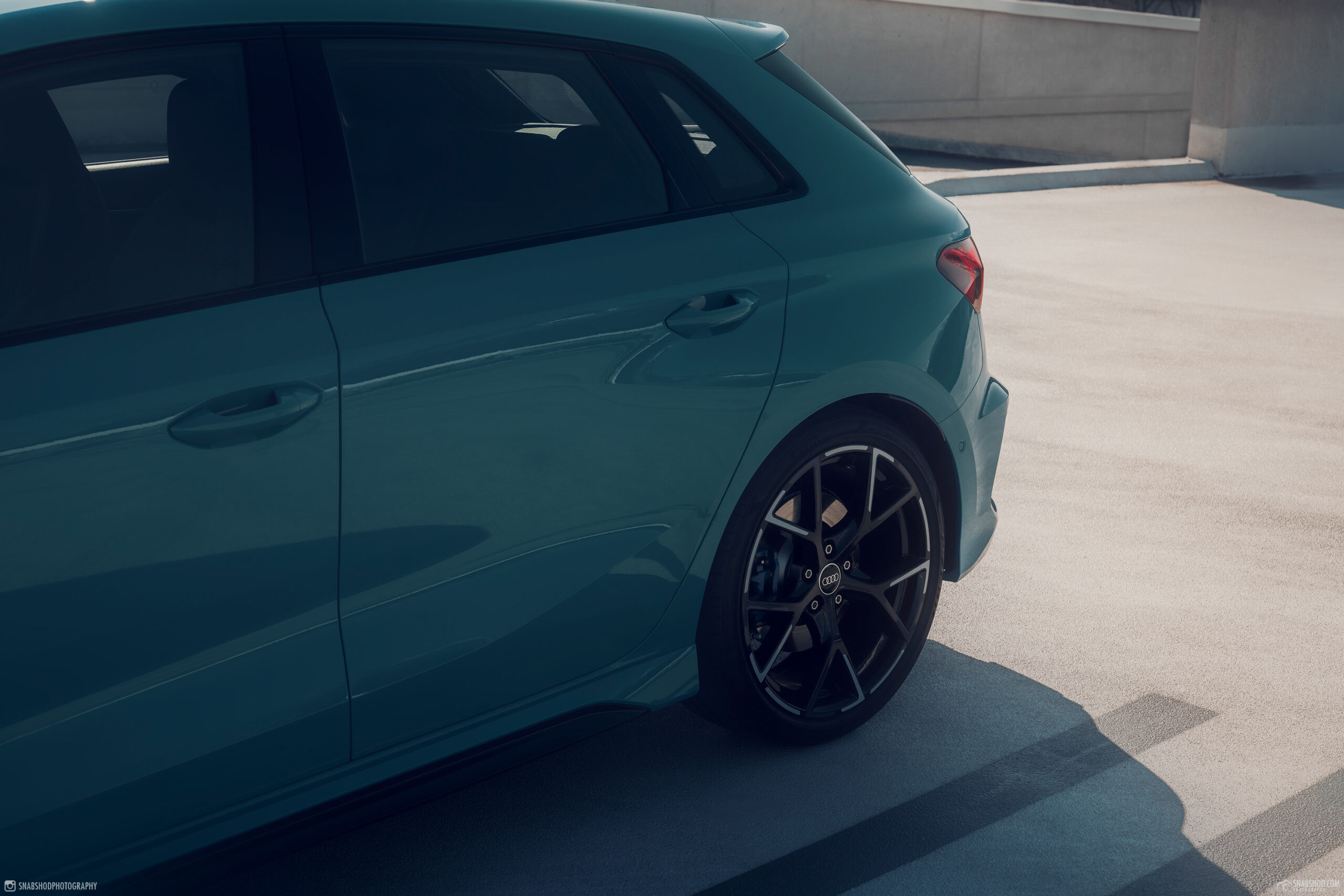 Audi RS3 Sportback Avalongruen