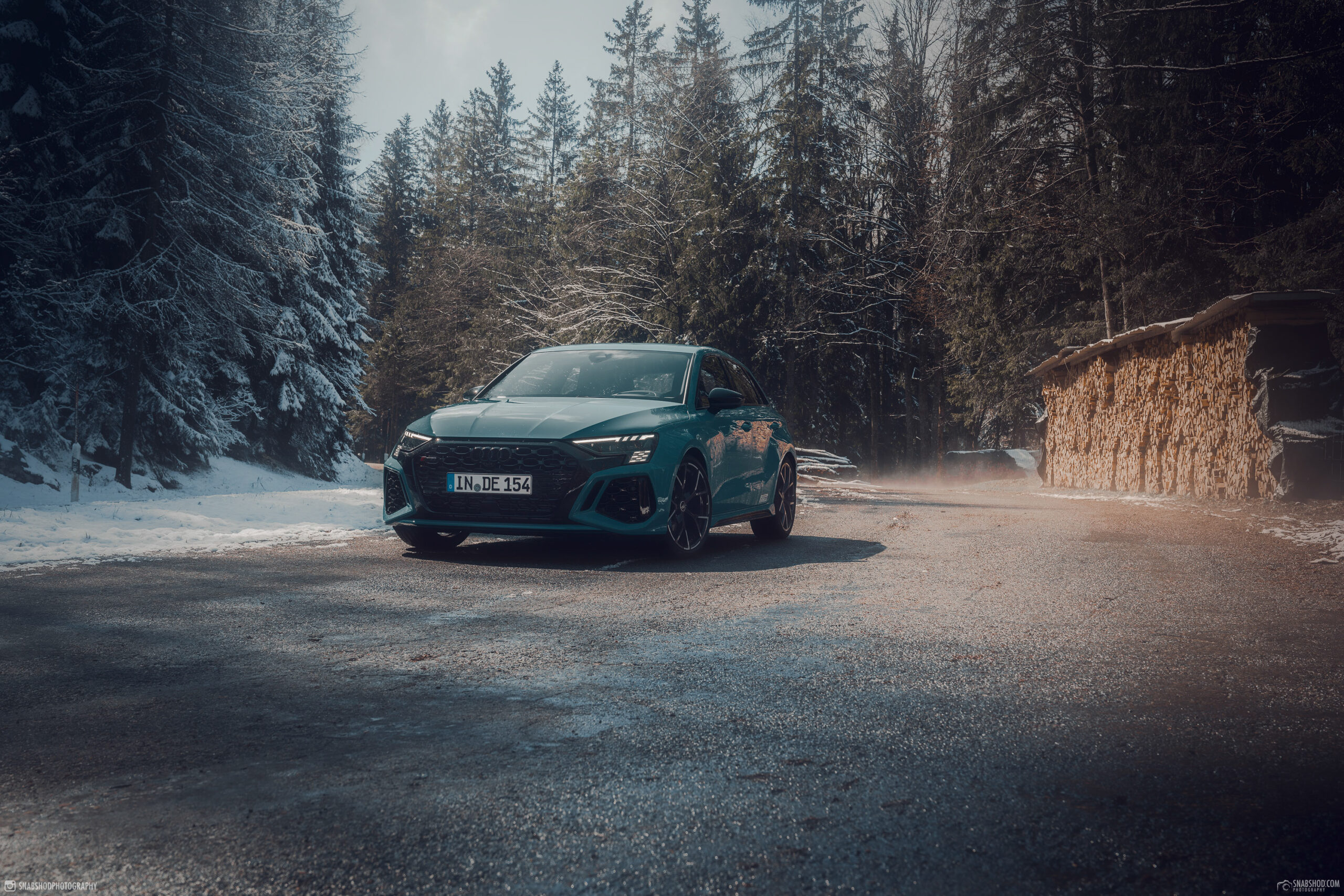 Audi RS3 Sportback Avalongruen