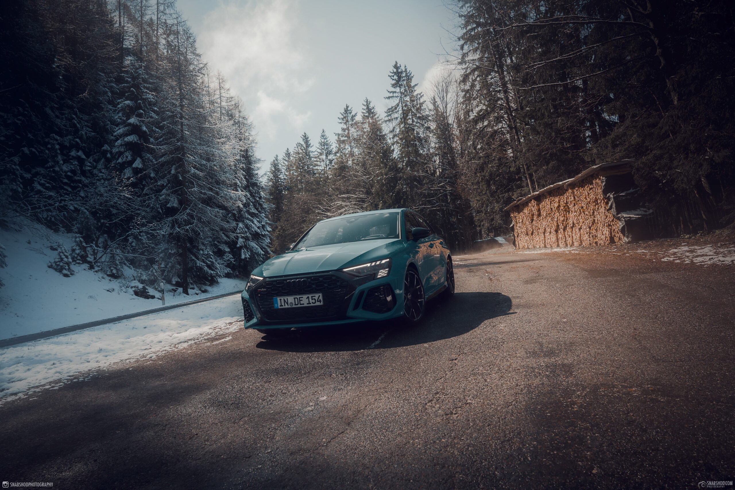 Audi RS3 Sportback Avalongruen