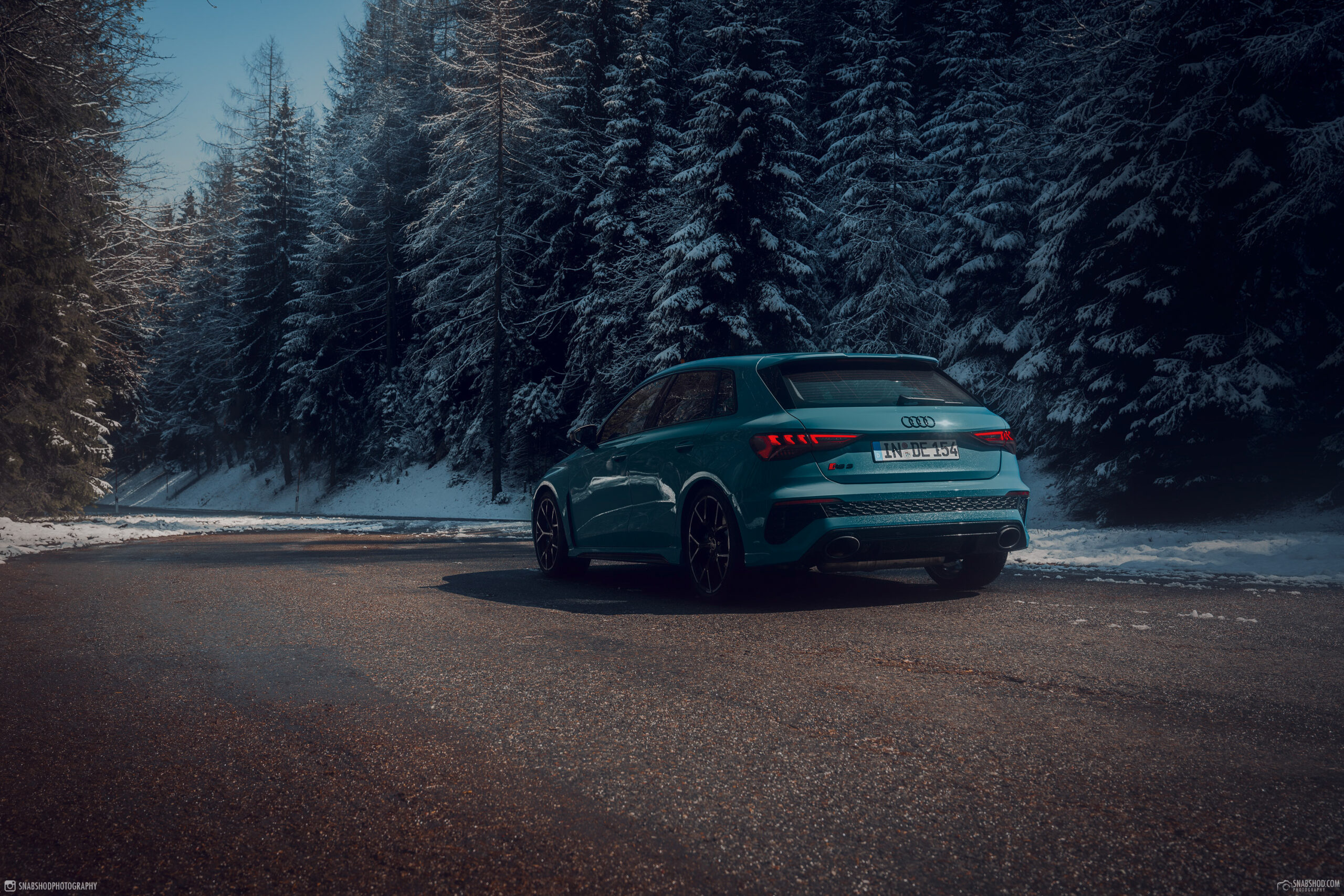 Audi RS3 Sportback Avalongruen