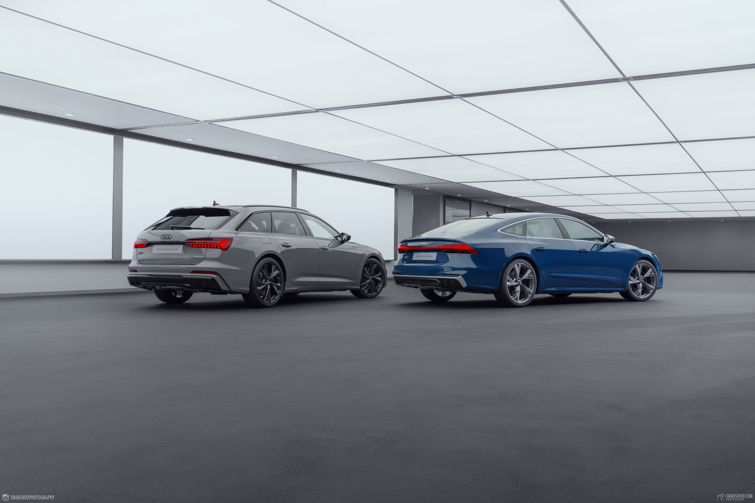 S6 Avant Sport Edition Grey + S7 Sportback Sport Edition Silver